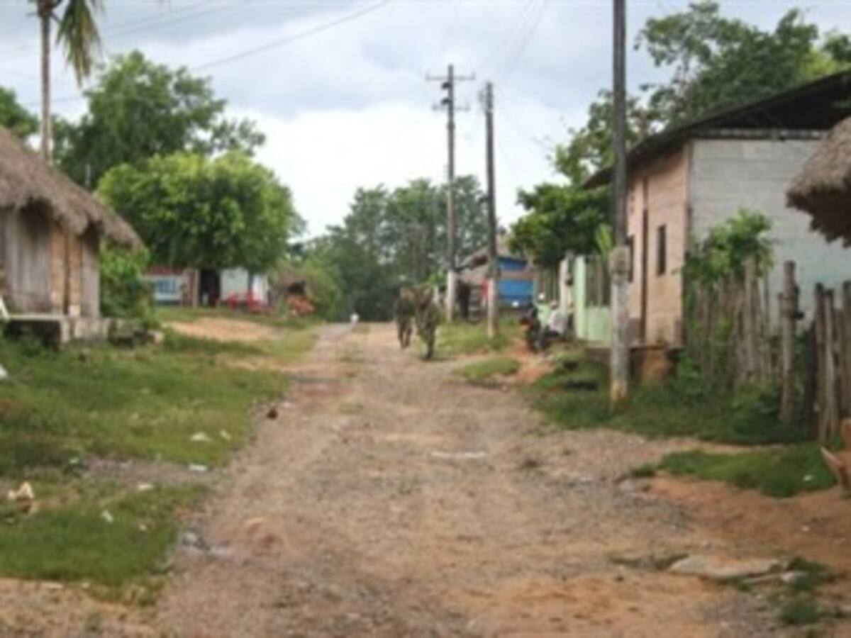 Muere bebé de 10 meses por una bala perdida en Montelíbano, Córdoba