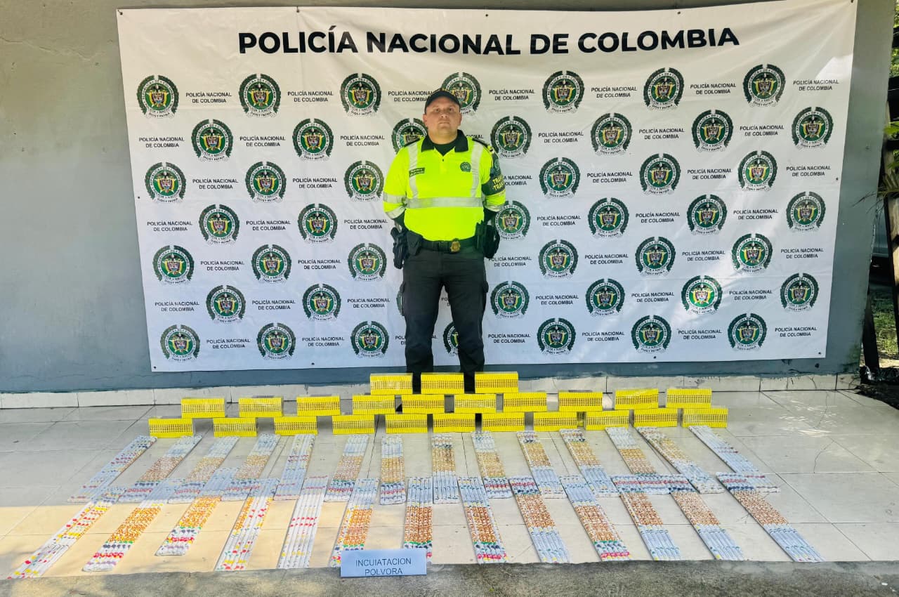 Incautan pólvora ilegal en la Ruta 9005 en operativos de Navidad con Propósito