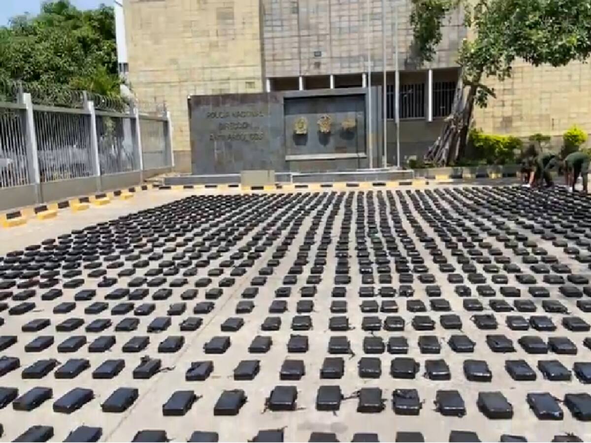 Incautaron 1.3 toneladas de cocaína en un puerto de Cartagena