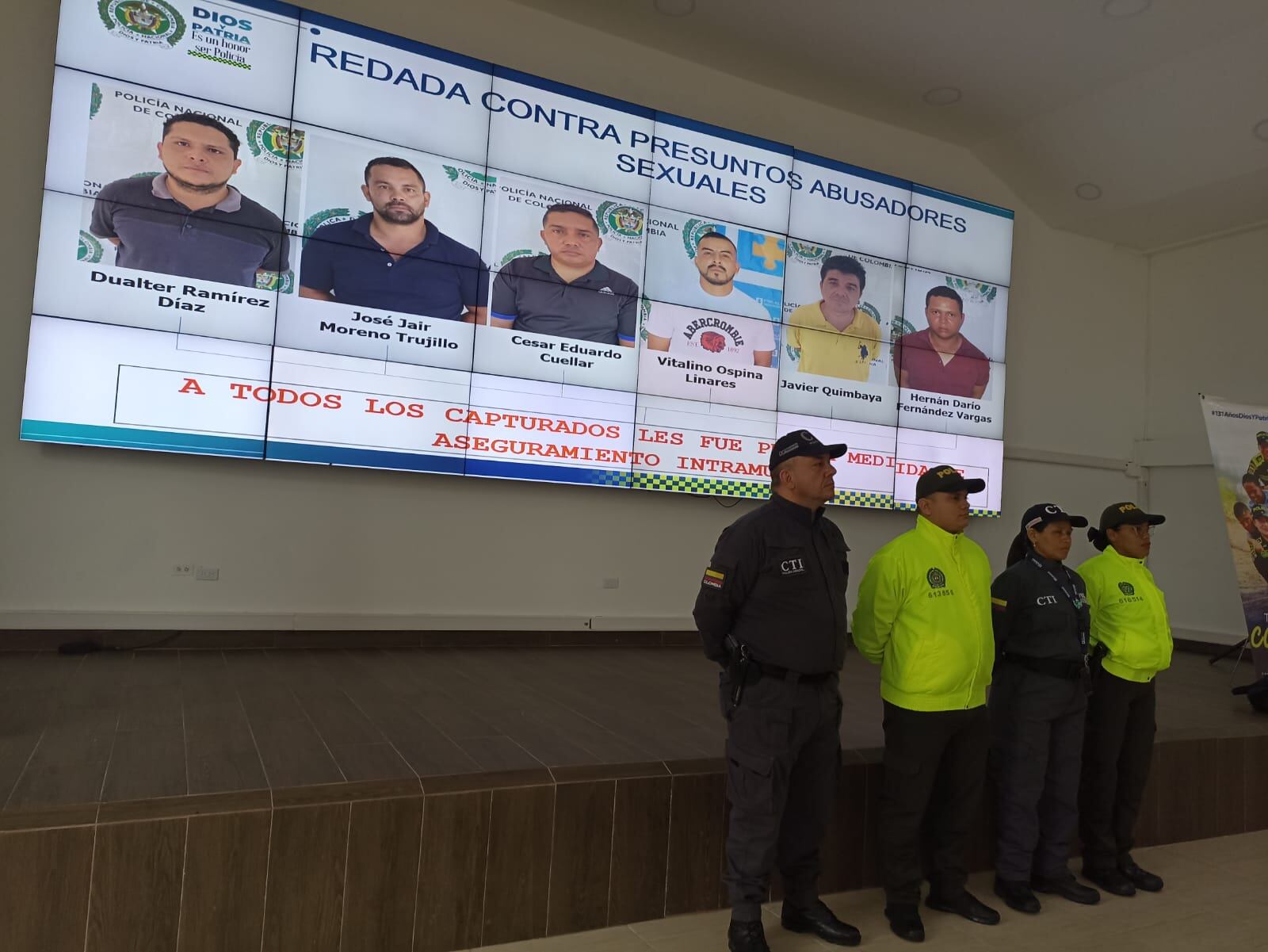 Las capturas se dieron gracias a las denuncias de las familias y de las víctimas de estos presuntos depredadores sexuales.