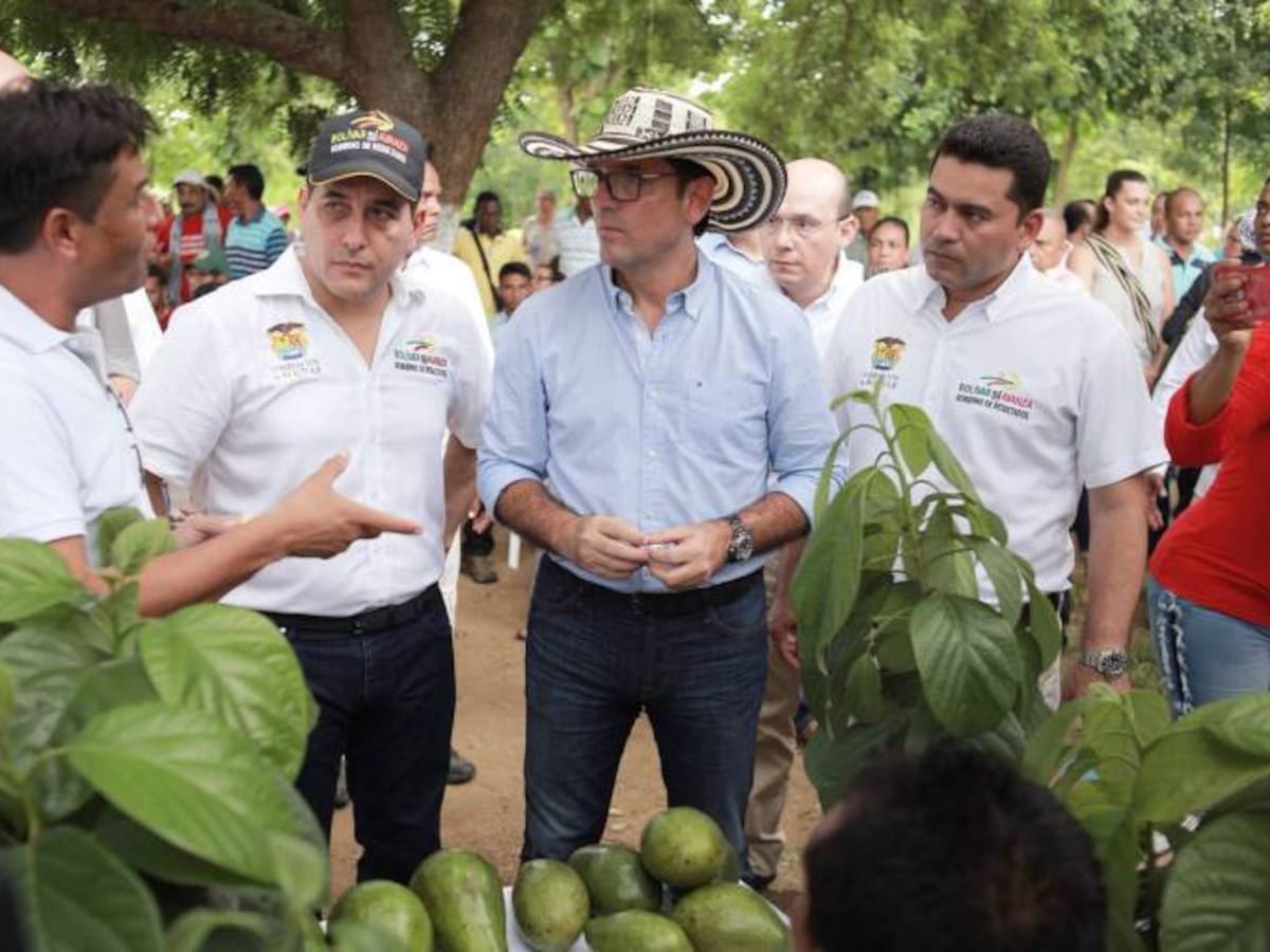 Gobernador de Bolívar y MinAgricultura impulsan proyectos productivos