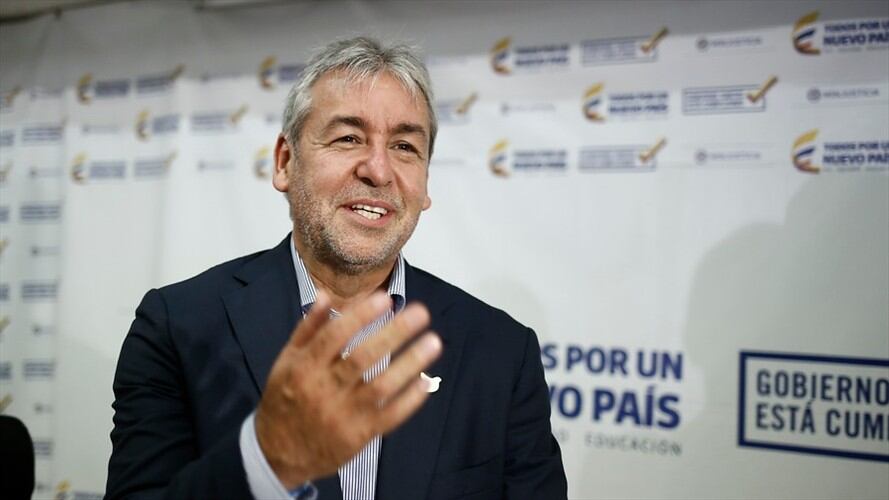 Jorge Londoño, ministro de Justicia. Foto: Colprensa