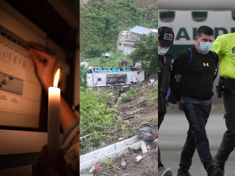 Últimas noticias de Colombia, 3 de enero 2025 / Apagón en Puerto Carreño / Tragedia de bus de turismo en Pasto / e Francisco Luis Correa, testigo principal del caso Pecci