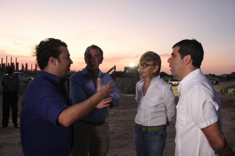 Obras del Centro de Eventos y Convenciones de Barranquilla 