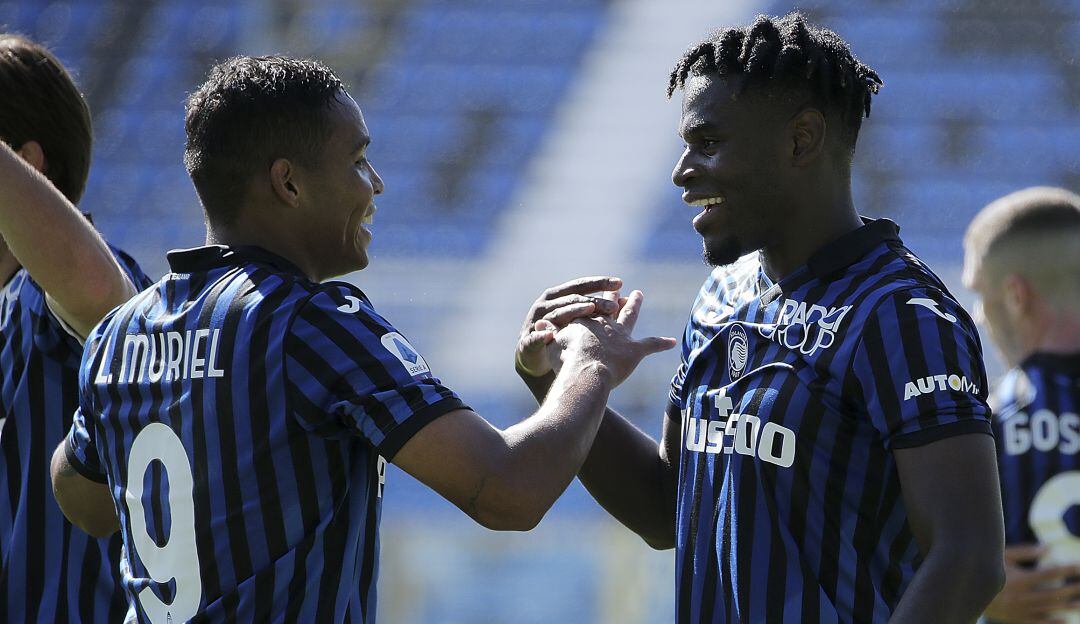 Luis Muriel y Duván Zapata