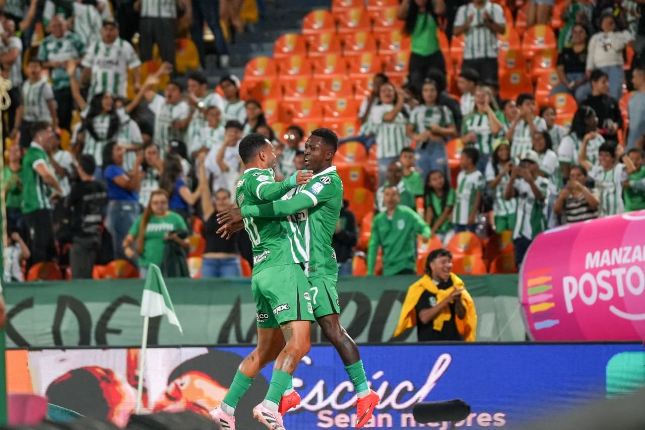 Nacional vence al Cali en el duelo de verdes y se mete en los ocho mejores: Resumen del partido // Colprensa