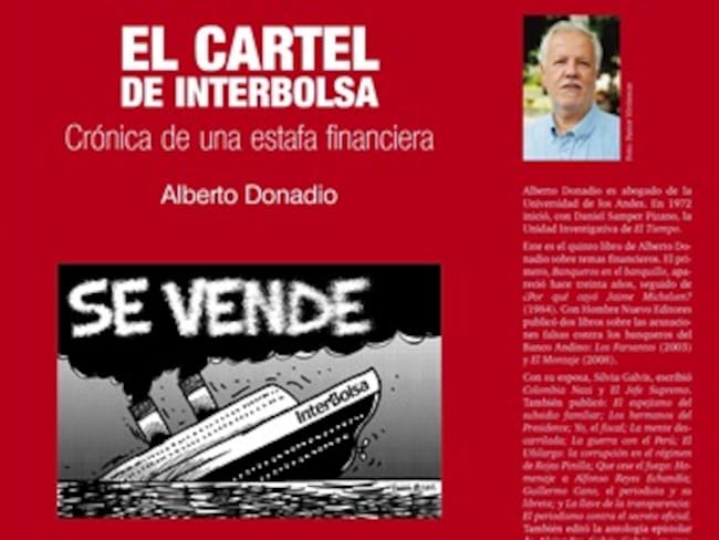 Autor del libro el Cártel de Interbolsa, dice que las víctimas están desprotegidas