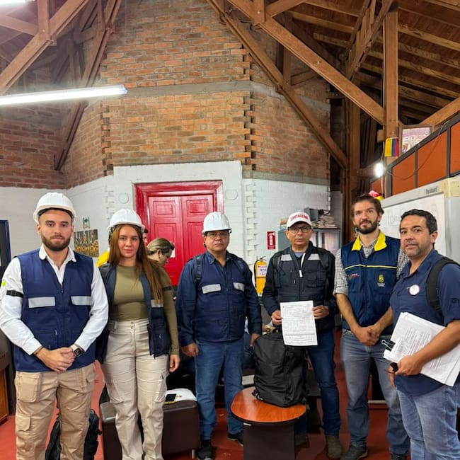 Ingenieros cartageneros llegaron a Pereira. // Alcaldía de Cartagena