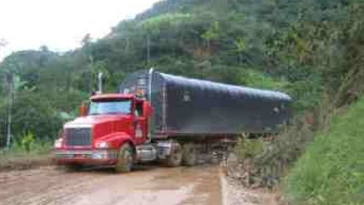 Cerrada la vía Medellín - Quibdó