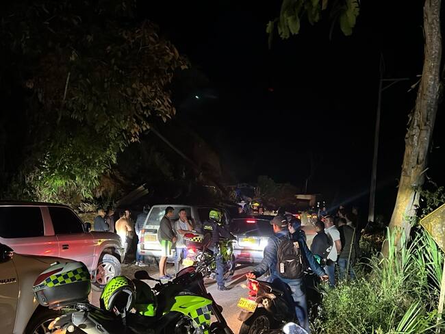 La camioneta en la que se movilizaban recibió varrios impactos de bala de arma de fuego