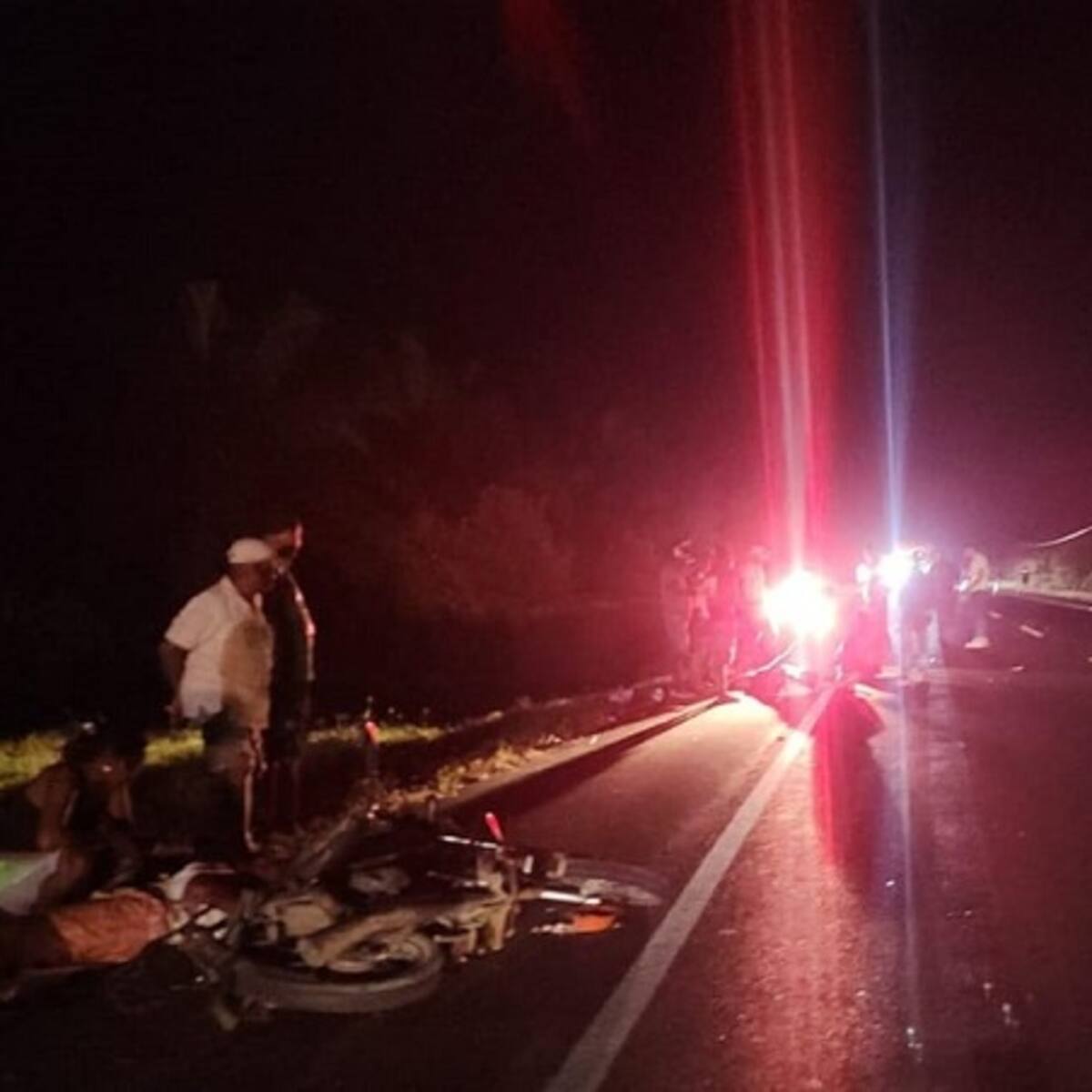 Choque entre bus y motocicleta dejó una mujer muerta en vía San Onofre – Cartagena