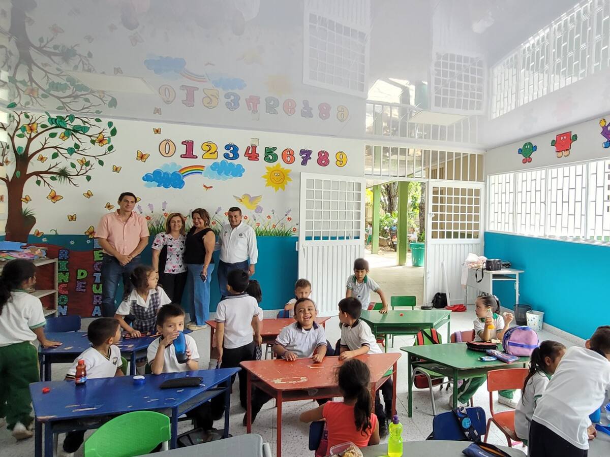Población escolar se beneficia de aulas de pre escolar en el Huila