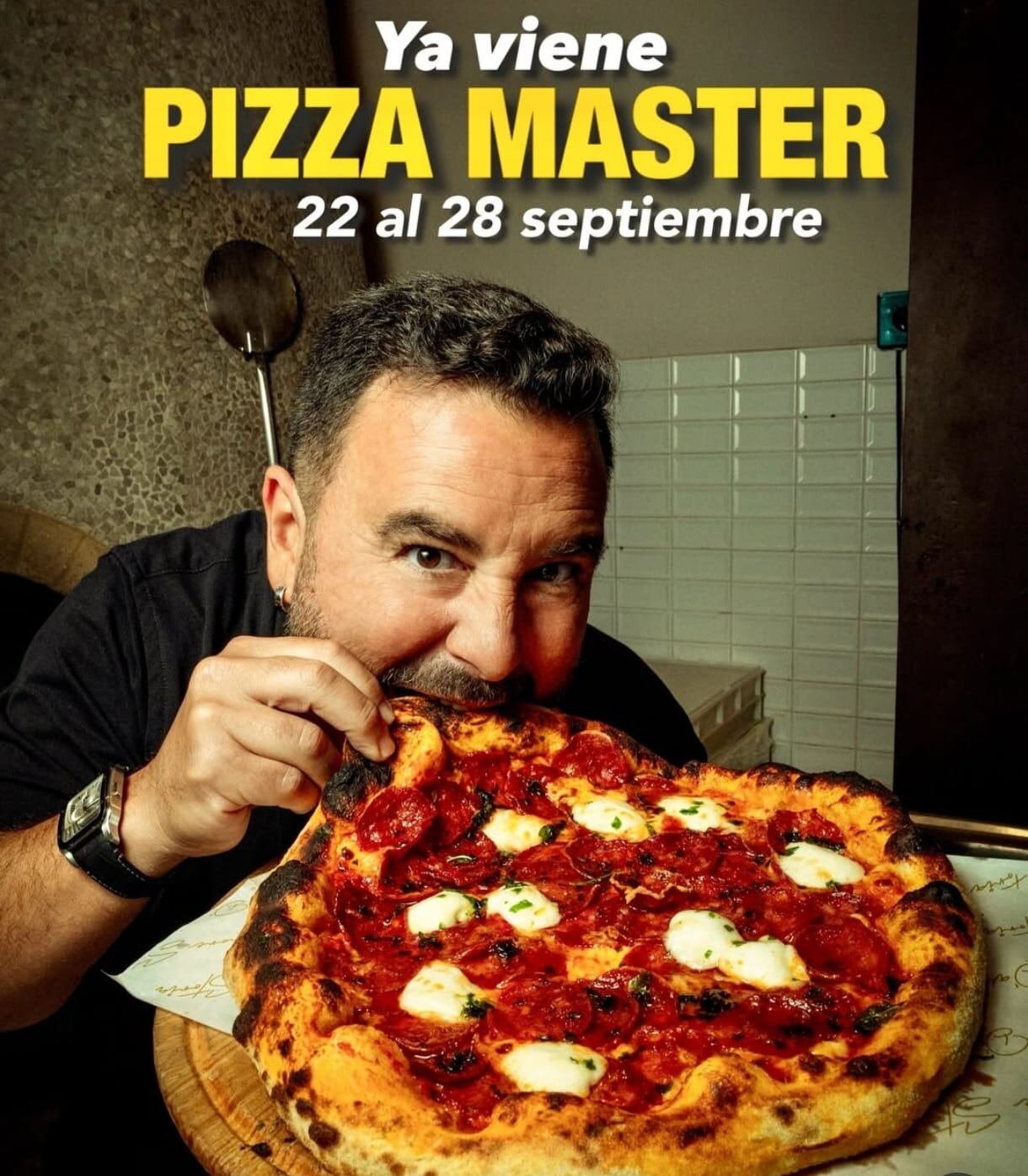 Pizza Máster 2025. Cortesía: Redes Sociales