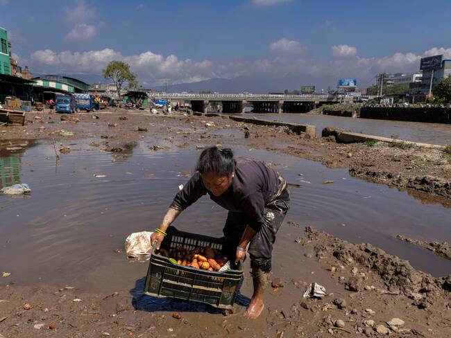 Las fuertes inundaciones en Nepal dejan un saldo de al menos 200 muertos. ( Foto: EFE )