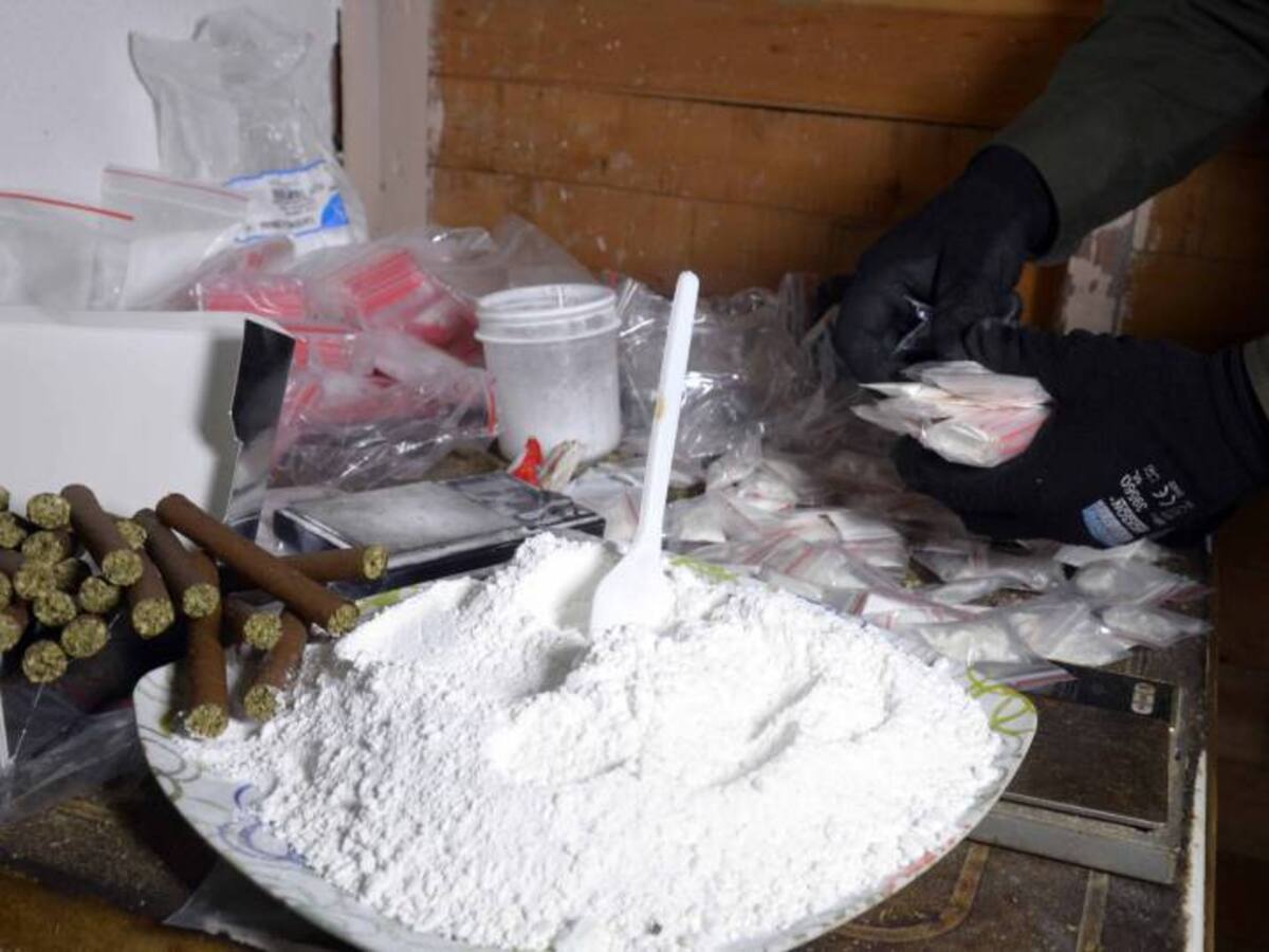 Destruyen laboratorio de cocaína en Marinilla, Antioquia
