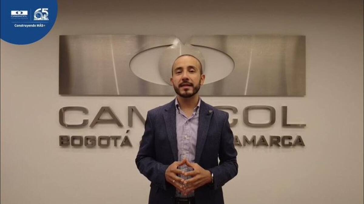 Édwin Chiriví, gerente de Camacol Bogotá-Cundinamarca