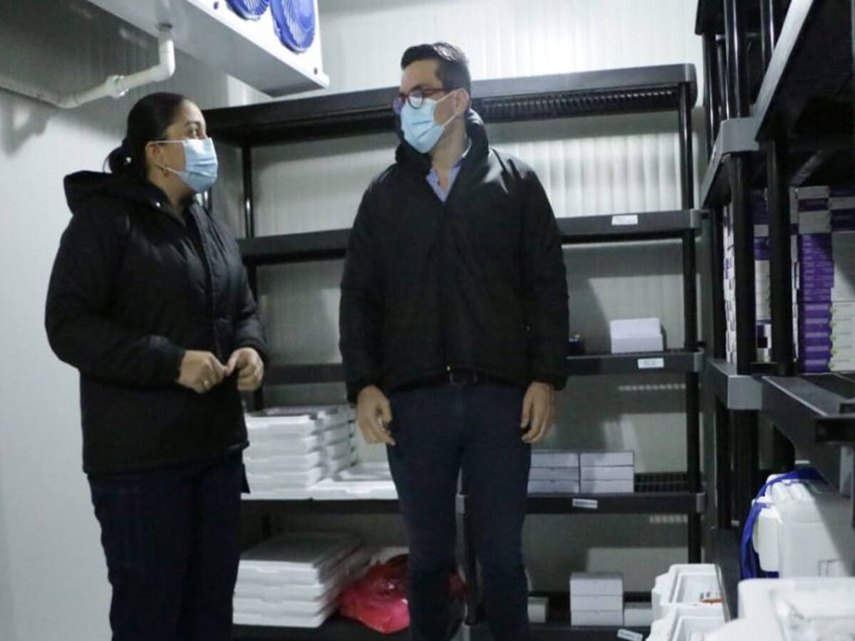 Montería habilitó cuarto frío para almacenar vacunas contra el COVID-19