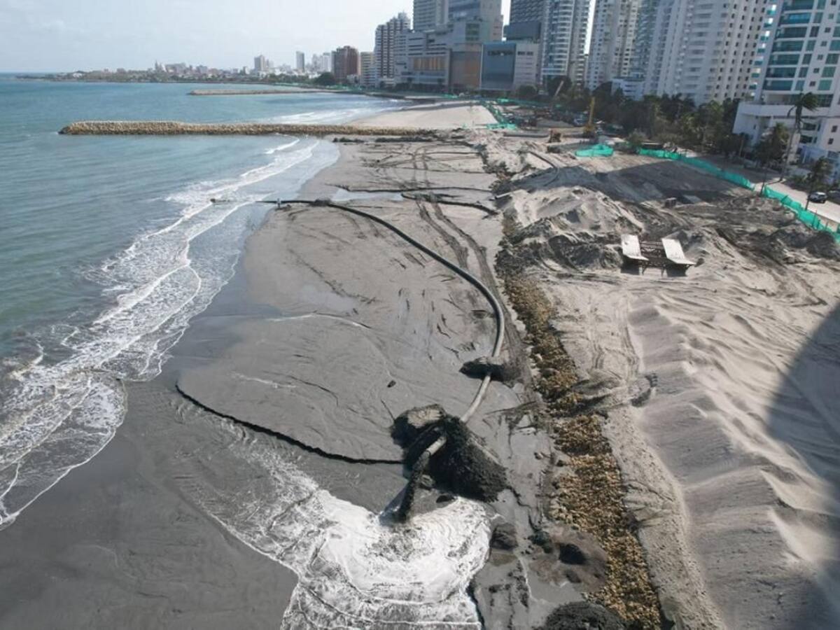 Interventoría de obras de Protección Costera desmiente al Capitán de Puerto