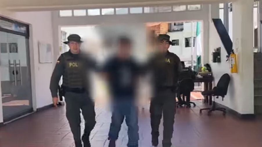 Ataque a líder social en el barrio 12 de octubre de Ocaña. Foto: Policía Nacional.