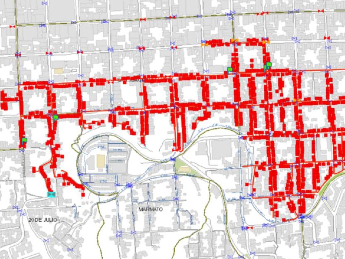 Suspensión de agua este miércoles en San Joaquín y Campoamor