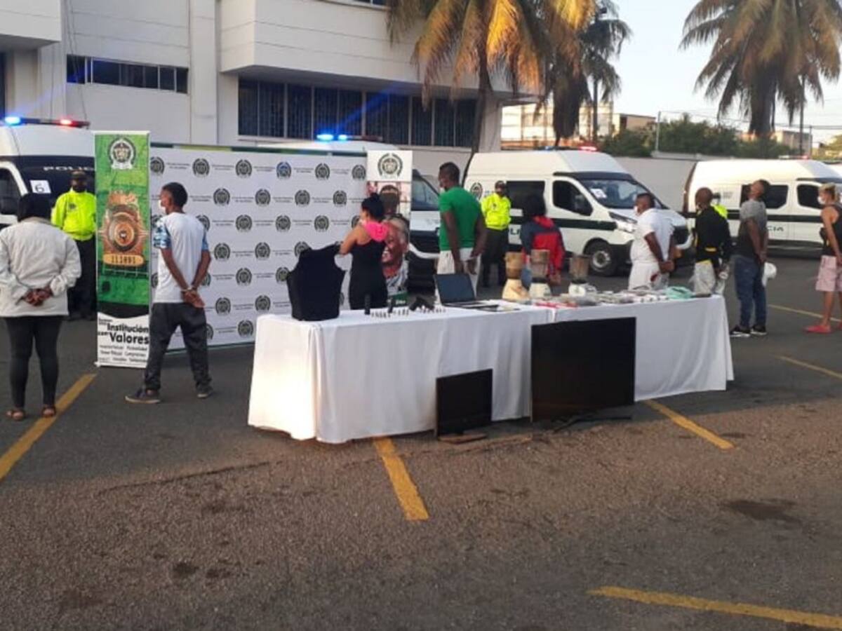 Detenidas 27 personas dedicada a venta de cocaína en parques del Oriente