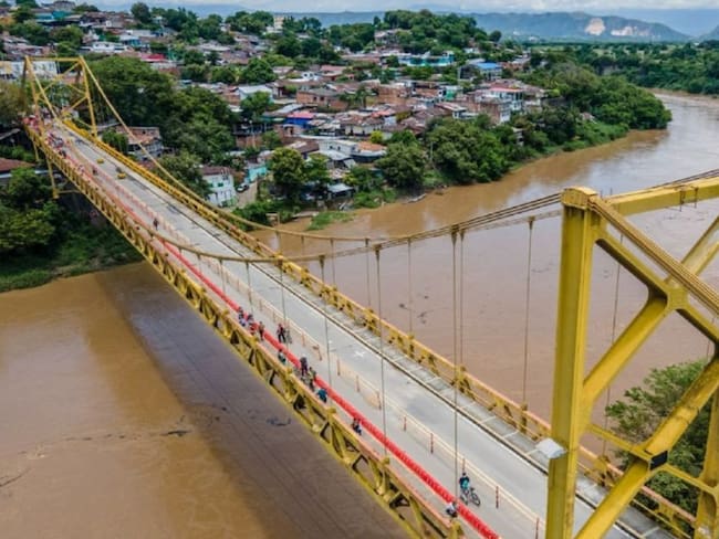 Puente Mariano Ospina Pérez en Flandes, Tolima