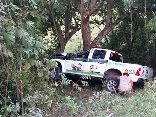 Un policía herido en accidente de tránsito en Montes de María en Bolívar
