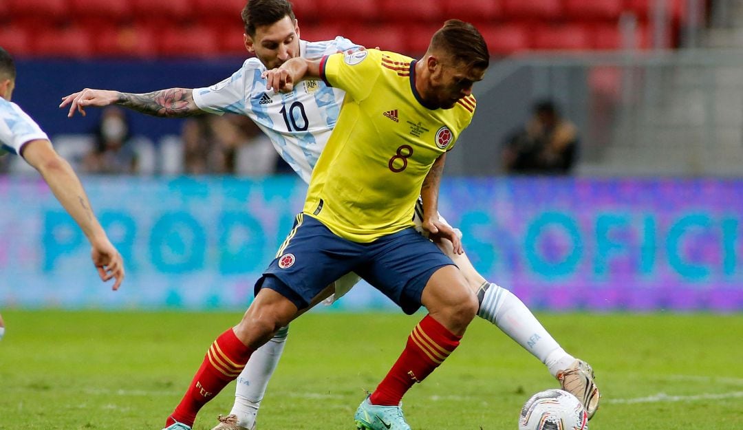 Gustavo Cuéllar y Lionel Messi, Copa América
