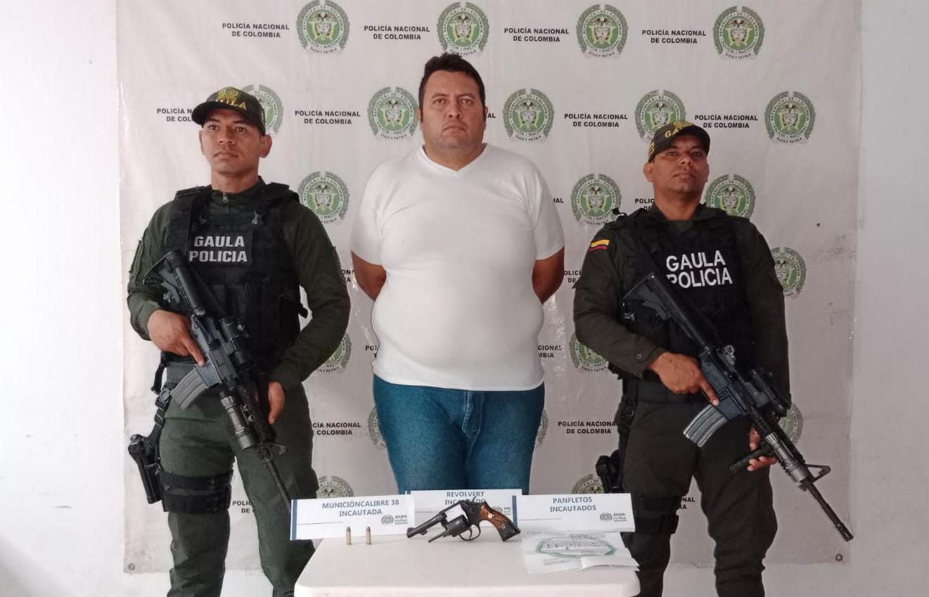 A la cárcel "Gordo Billete", quien tenía amedrantados a comerciantes de Magangué