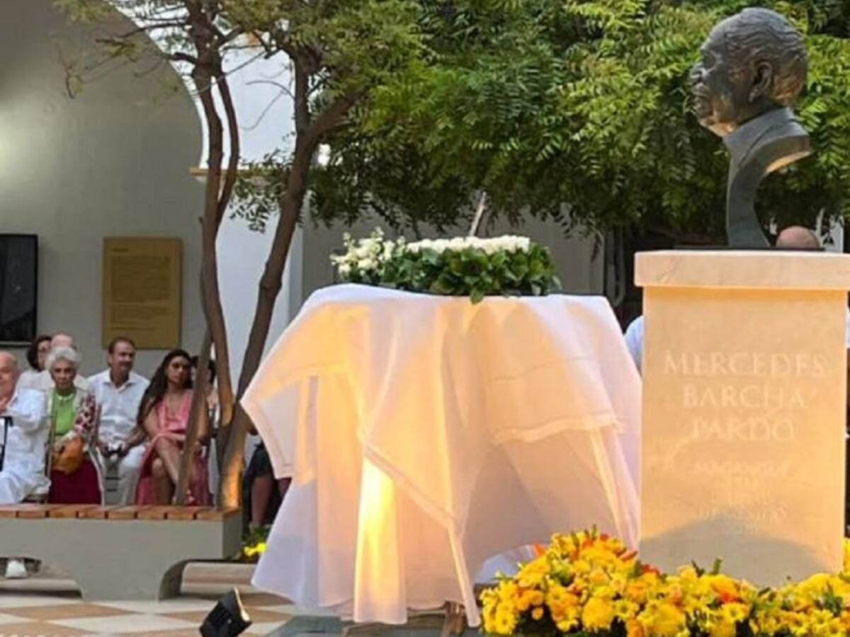 Cenizas de Mercedes Barcha, dispuestas junto a Gabo en la UniCartagena