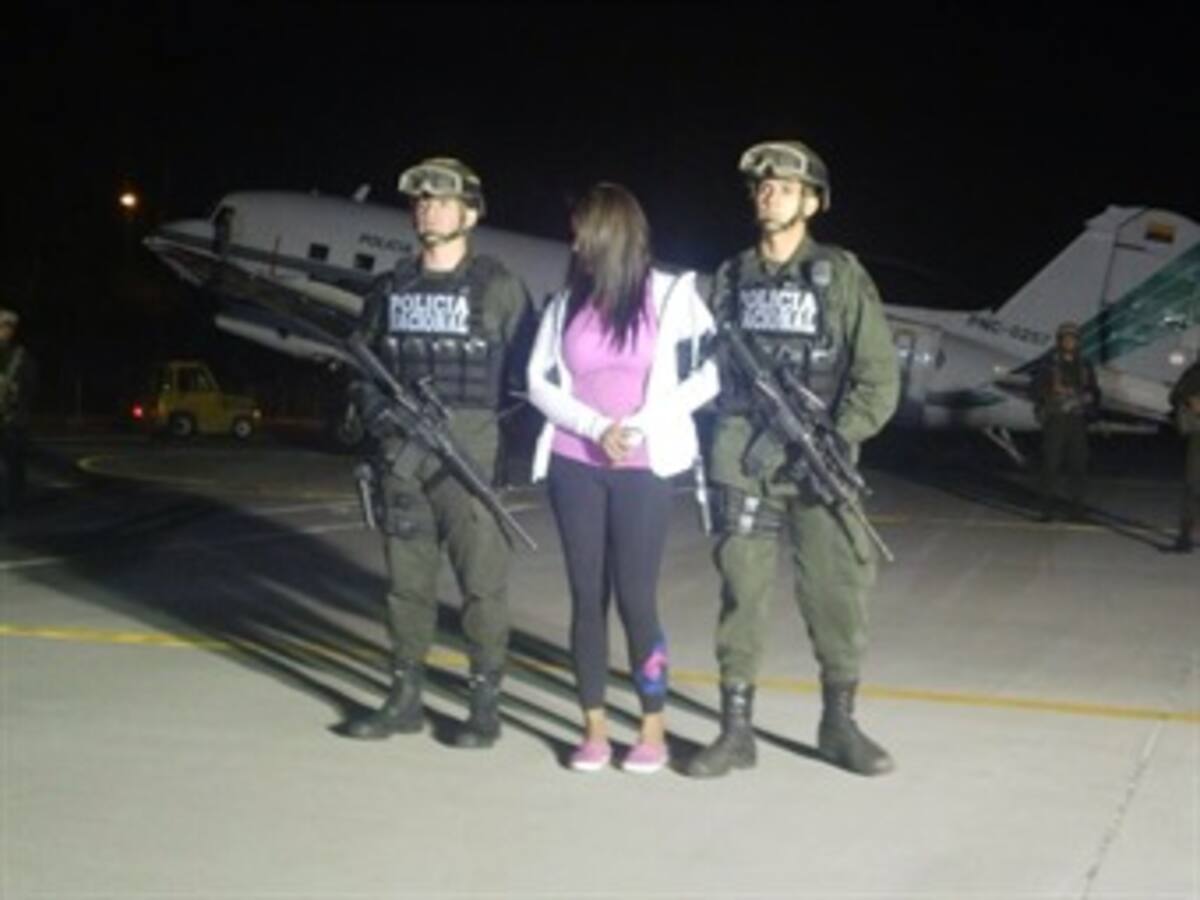 Recapturan a hermana de líder máximo de Los Urabeños