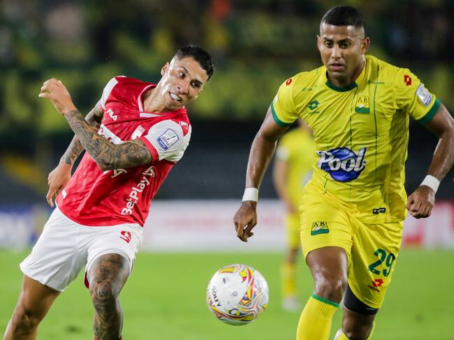Bucaramanga vs. Santa Fe. Foto: Colprensa.