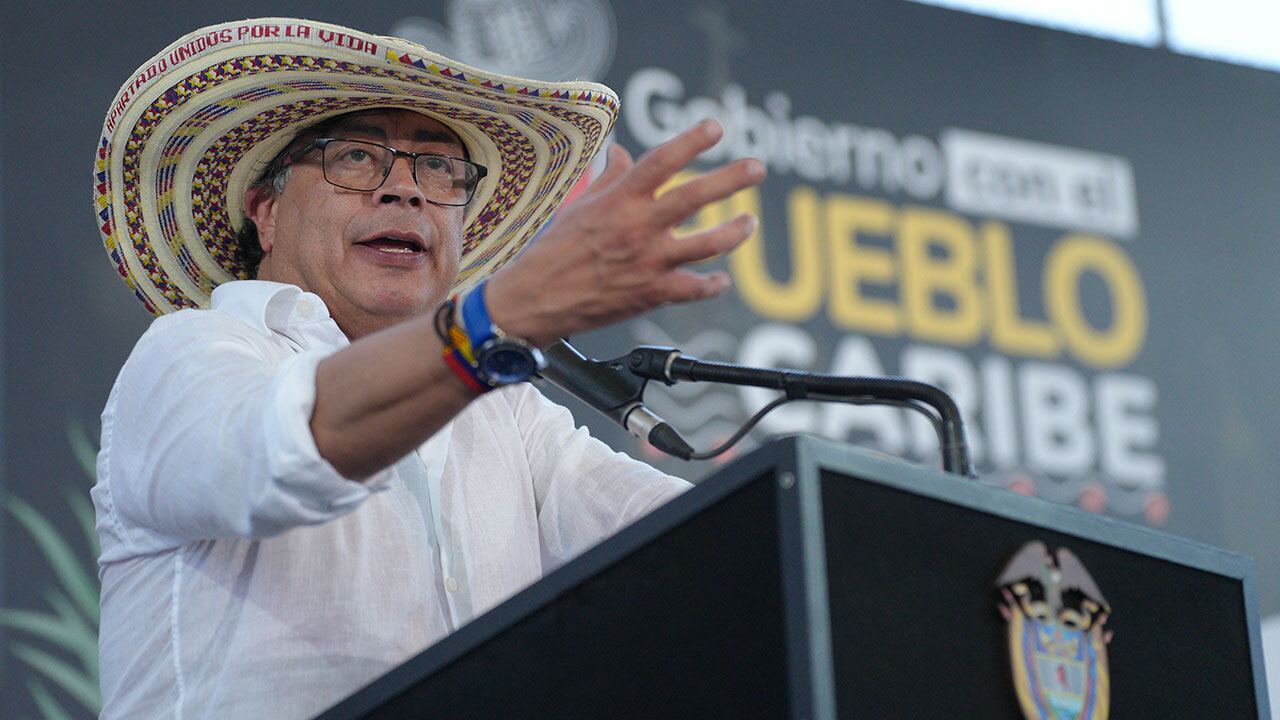 Gustavo Petro desde Ayapel, Córdoba.