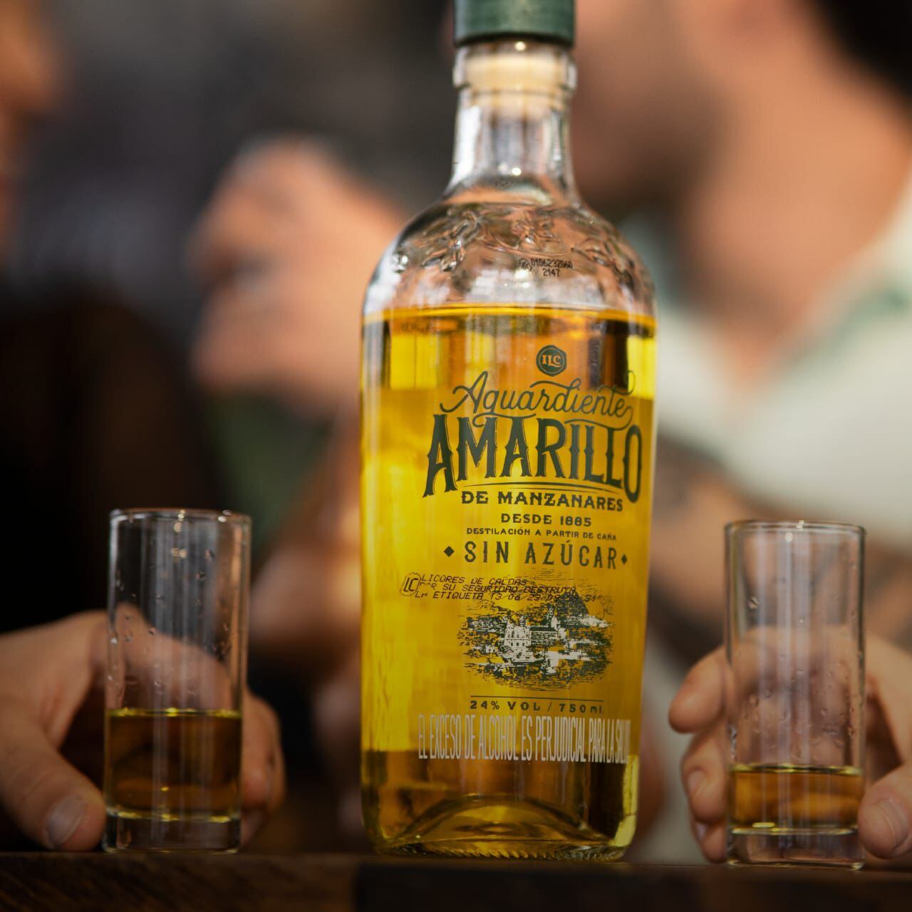 Aguardiente Amarillo de Manzanares