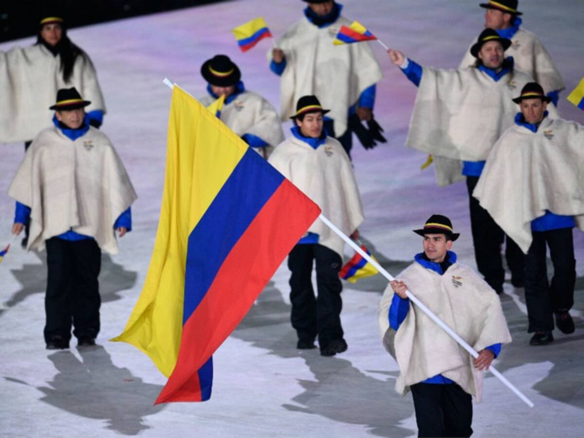 Cuatro colombianos representan a Colombia en los Olímpicos de Invierno