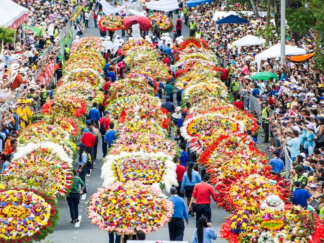 Programación Feria de las Flores 2025 en Medellín: Desfile de silleteros, caminatas y más
