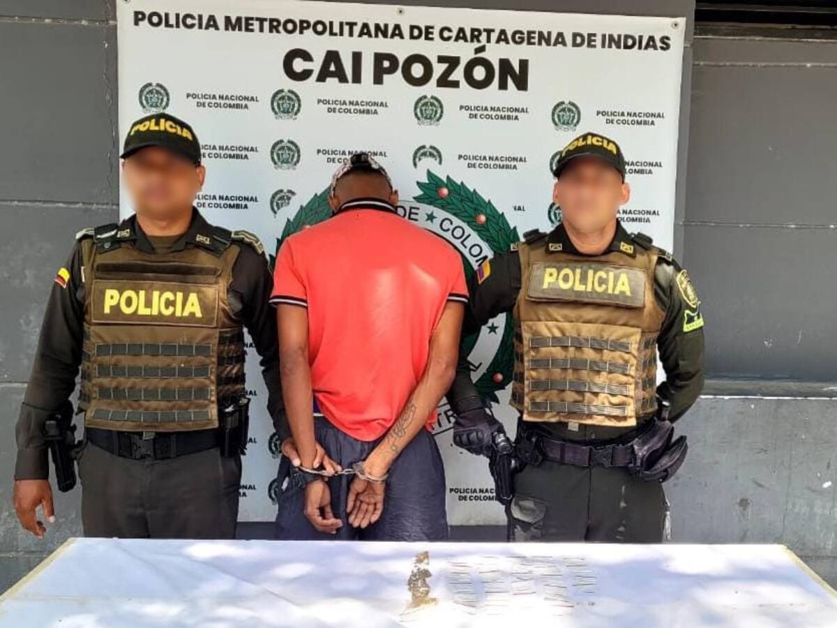 Siete capturados por tráfico de drogas en Cartagena