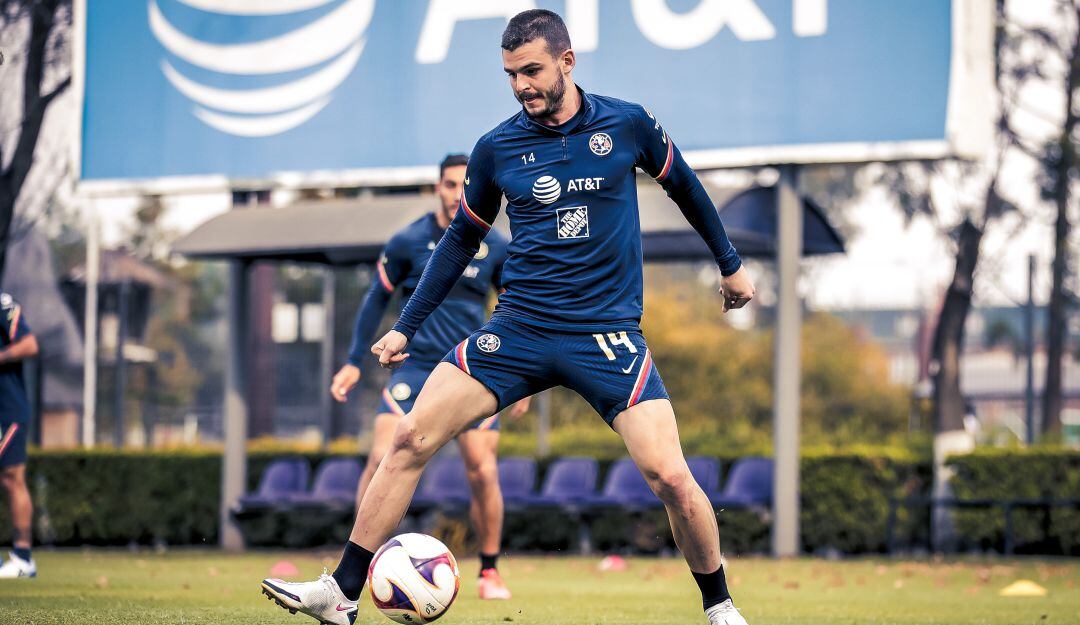Nicolás Benedetti podría regresar a las canchas ante Monterrey en la Liga MX.