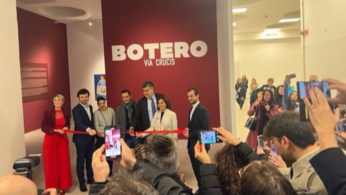 Exposición postuma de Fernando Botero en Italia