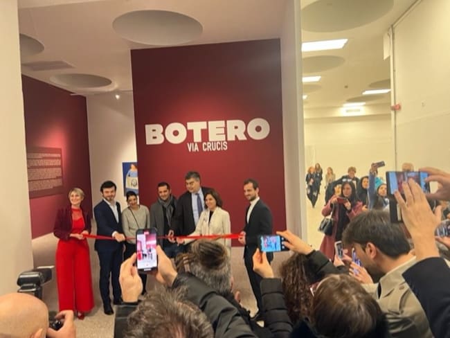Exposición postuma de Fernando Botero en Italia