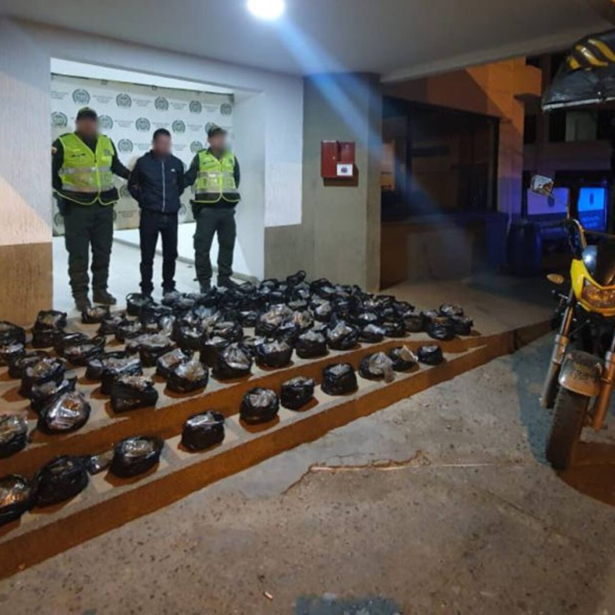 Más de 40 kilogramos de marihuana fueron incautados en Dosquebradas