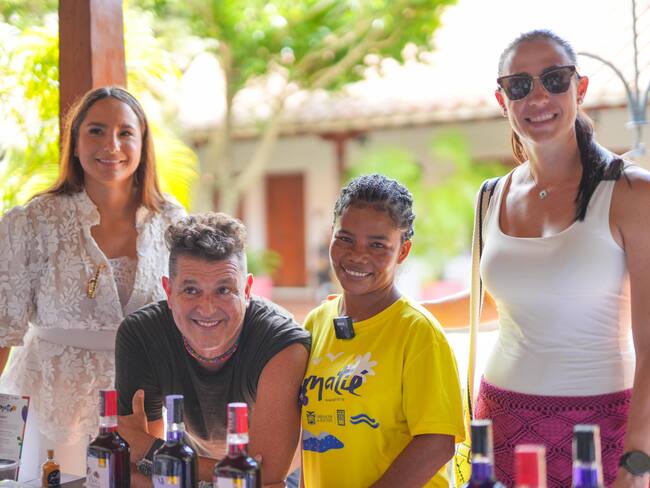 Productos de los patios productivos de Matié enamoraron a Carlos Vives