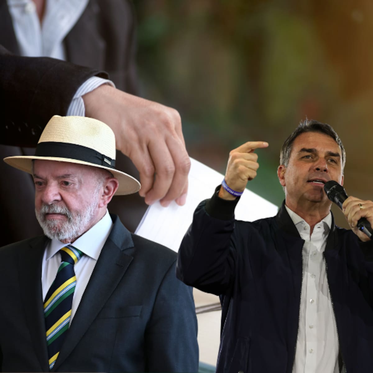 Candidato Flávio Bolsonaro volvió a recortar distancias con Lula en Brasil, según sondeo