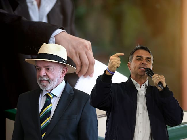 Imagen de referencia | Votación - Lula da Silva - Flavio Bolsonaro: Getty Images.