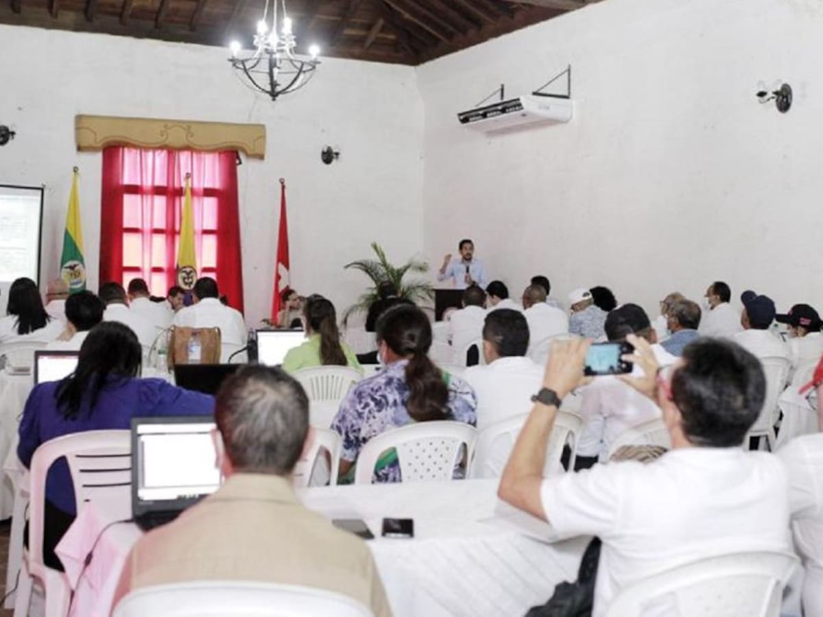 Gobernación de Bolívar realiza Comité Departamental de Cambio Climático