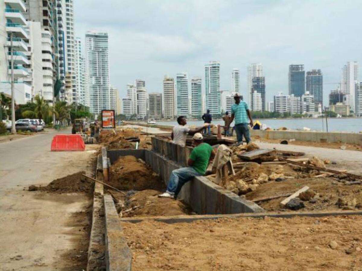 Nuevamente consorcio Ruta Caribe incumple entrega de paseo peatonal de Bocagrande