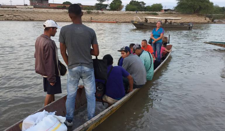 Venezolanos en Arauca