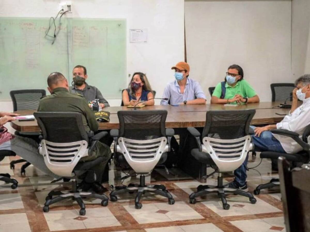 Acuerdan compromisos y garantías para las marchas en Cartagena