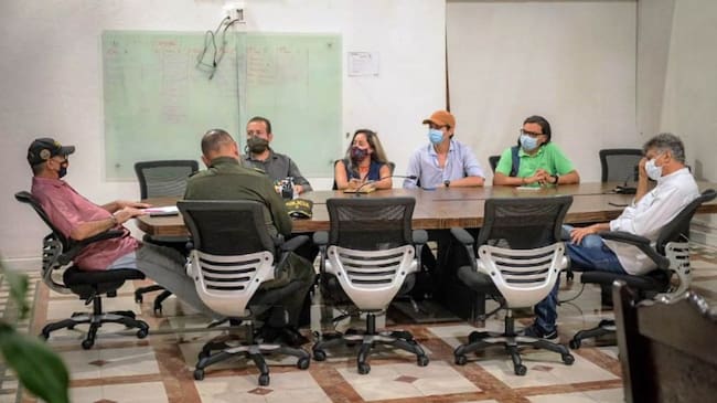 Alcalde William Dau y Comité de Derechos Humanos de la UdeC se reunieron