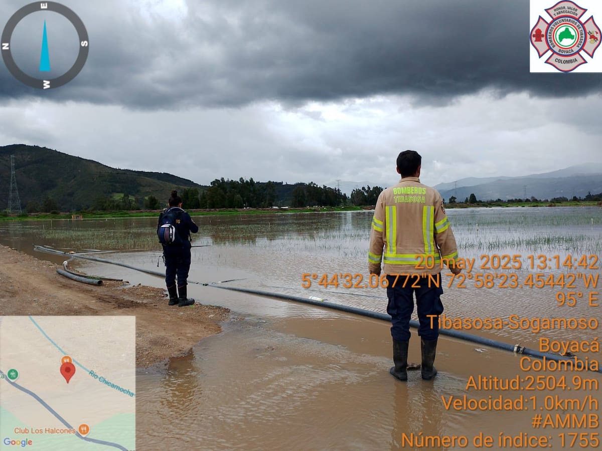 Emergencia por lluvias en Tibasosa: varias veredas afectadas y llamado urgente al Gobierno Nacional